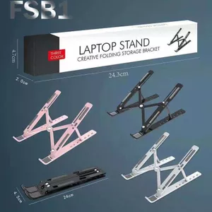 Giá Đỡ Laptop Máy Tính Bảng Gấp Gọn Nâng Hạ – Tản Nhiệt Laptop MacBook, Điều Chỉnh Độ Cao, Chắc Chắn