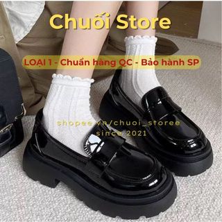 Giày oxford nữ da PU tổng hợp dệt vải đế cao su êm ái nhẹ nhàng dễ thương đáng yêu