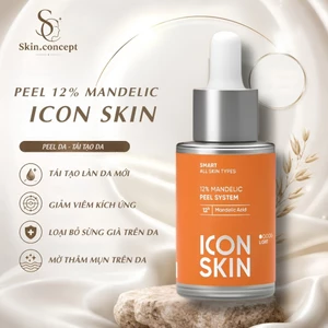 Icon skin 12% Mandelic smart peel system Peel hỗ trợ chữa lành, tái tạo, giảm viêm giảm kích ứng cho da