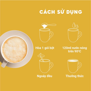 Bột Gạo Lứt Linh Chi Mè Đen Bột Gạo Lứt Cho Người Ăn Kiêng Hộp 15 Gói