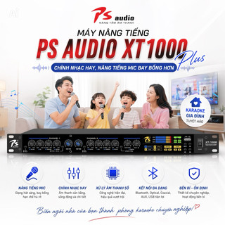 Máy Nâng Tiếng PS Audio XT1000 Plus - Chống Hú Rít Tiếng Sáng Dễ Điều Chỉnh, Cho Tiếng Bass Lực Mạnh, Tiếng Treble Bén