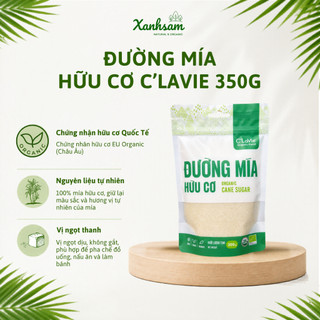 Đường Mía Hữu Cơ C'LaVie 350g/ 450g - Xanhsam Natural & Organic