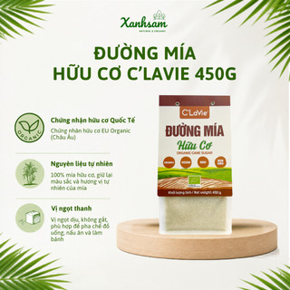 Đường Mía Hữu Cơ C'LaVie 350g/ 450g - Xanhsam Natural & Organic