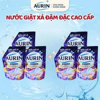 [Mua 3 Tặng 3 Tổng 6Kg] NƯỚC GIẶT XẢ CAO CẤP AURIN GẤP ĐÔI HƯƠNG THƠM [BẢN CẢI TIẾN] Hương Nước Hoa Thơm Lâu Dịu Nhẹ