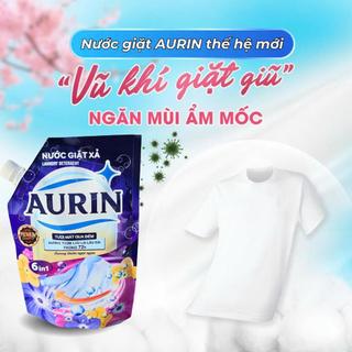 [Mua 3 Tặng 3 Tổng 6Kg] NƯỚC GIẶT XẢ CAO CẤP AURIN GẤP ĐÔI HƯƠNG THƠM [BẢN CẢI TIẾN] Hương Nước Hoa Thơm Lâu Dịu Nhẹ