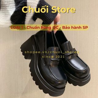 Giày oxford nữ da PU tổng hợp dệt vải đế cao su năng động cá tính dễ thương êm ái