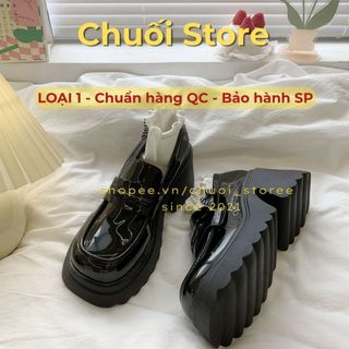 Giày oxford nữ da PU tổng hợp dệt vải đế cao su năng động cá tính dễ thương êm ái