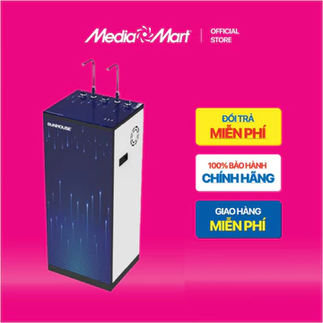 [ Mediamart Mall ] Máy lọc nước nóng lạnh 10 cấp Sunhouse SHA76216CK BH chính hãng,Ship 0đ