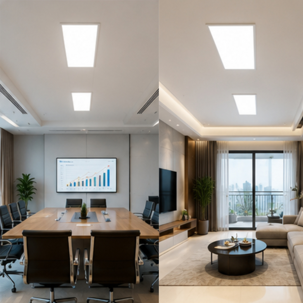 Đèn led panel 60*1m2 Công suất 120W-180W | Đèn panel âm trần | Đèn thả trần thạch cao, BH 2 năm