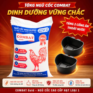 10kg Ngũ Cốc COMBAT Gold 13 loại hạt - Ngũ Cốc Cho Gà Hàng Cao Cấp Loại 1, Đầy Đủ Dinh Dưỡng