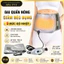 Đai Nóng Giảm Béo Bụng 9 Cấp Độ, Đai Quấn Nóng Chất Liệu Da Giữ Nhiệt Làm Ấm Vùng Bụng
