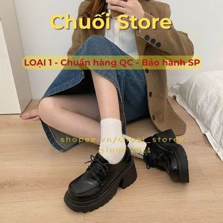 Giày oxford nữ da PU tổng hợp dệt vải đế cao su đáng yêu mềm mai êm ái dễ mang