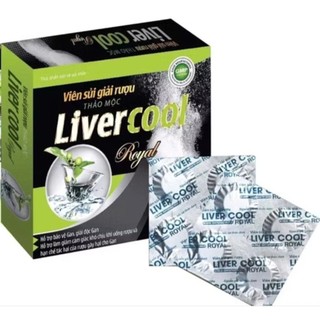 Viên sủi thảo mộc Liver cool Hộp 2 vỉ x 4 viên