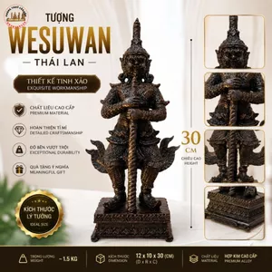 Tượng Trang Trí Để Bàn Wessuwan 30cm – Điểm Nhấn Mạnh Mẽ Cho Không Gian Làm Việc