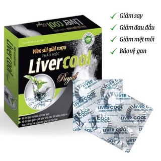 Viên sủi thảo mộc Liver cool Hộp 2 vỉ x 4 viên