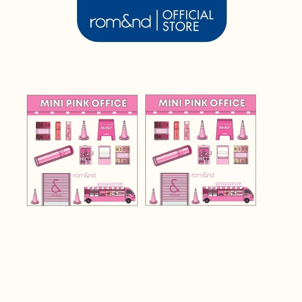 [Gift] Combo 2 Romand Mini Pink Sticker (Hàng tặng không bán)