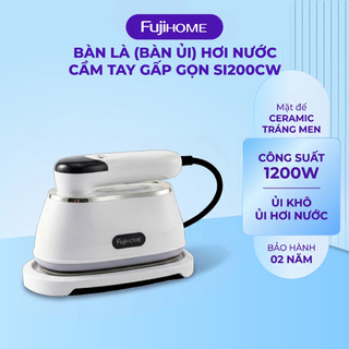 Bàn là hơi nước cầm tay gấp gọn Fujihome SI200CW Đa dạng phương pháp ủi – Tiện lợi tối đa