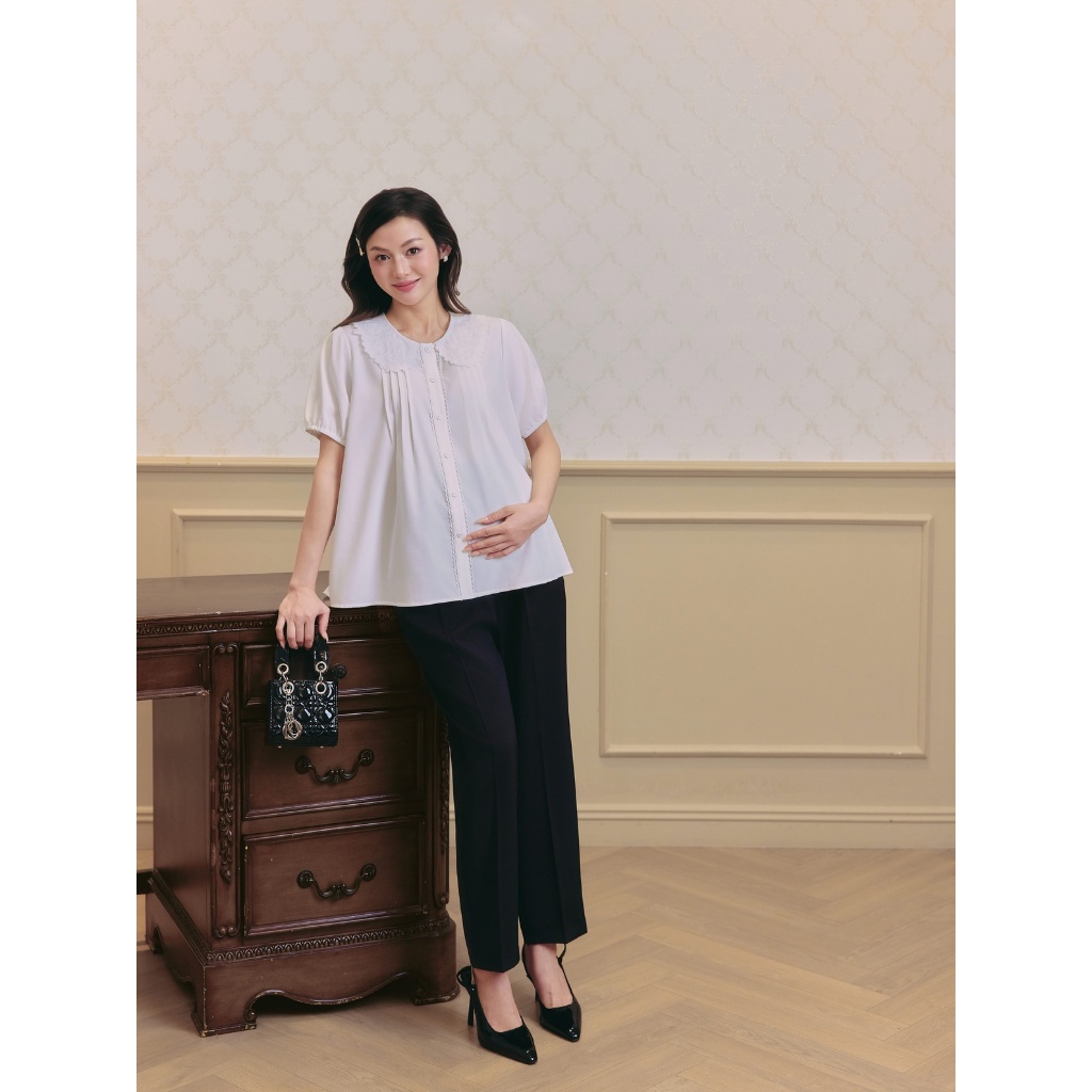 Quần Baggy Nữ SMART BAGGY Thiết Kế Lưng Chun Có Thể Điều Chỉnh Dễ Dàng, Quần Bầu Công Sở Tôn Dáng Chân Thẳng Gọn - L'amm
