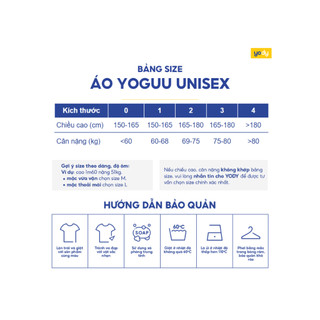 Áo Phông Nam Yody Yoguu Faded UYTS26S008