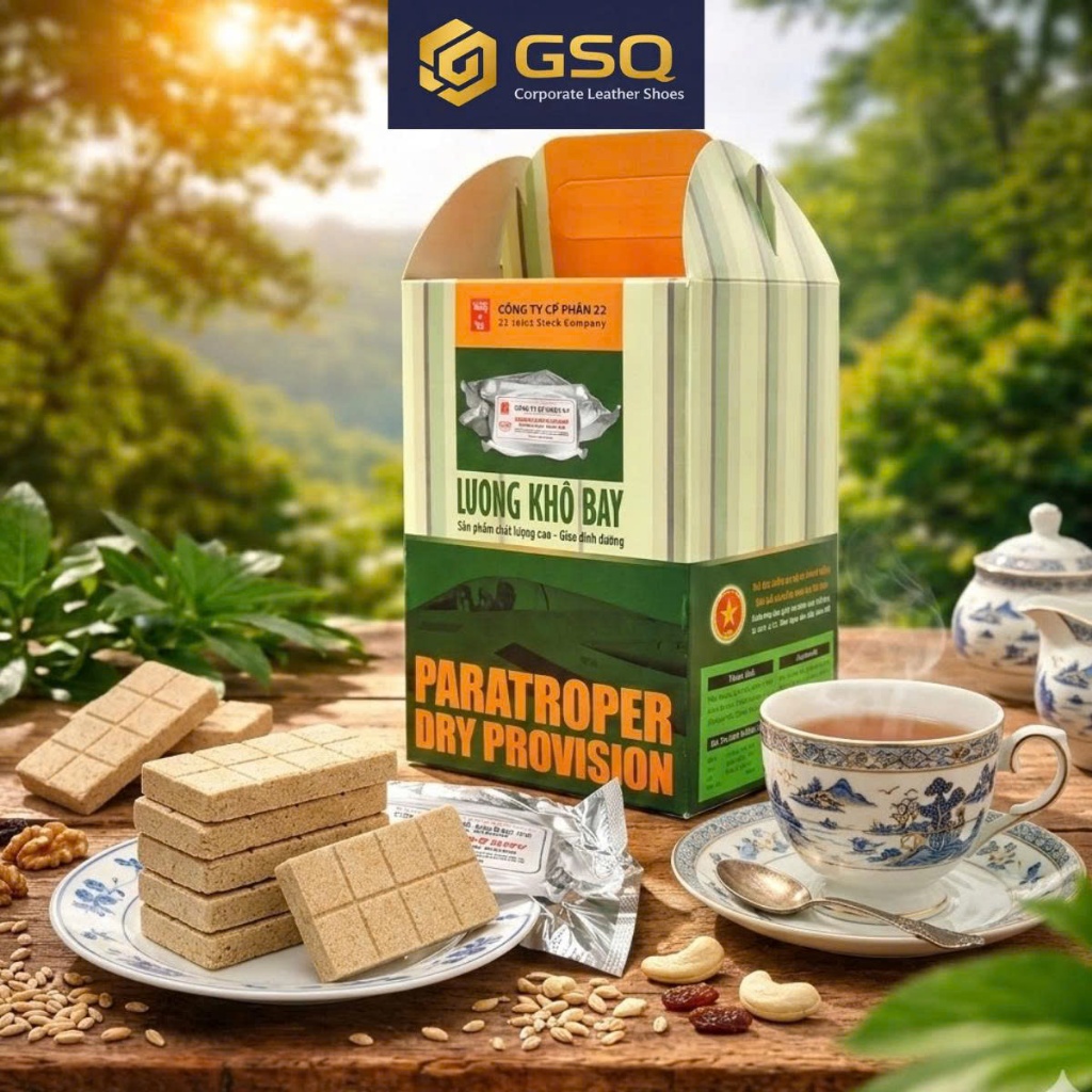 1 Thùng 4,2kg (6 Hộp) Lương Khô Bay Cao Cấp Thành Phần Nguyên Liệu Tự Nhiên
