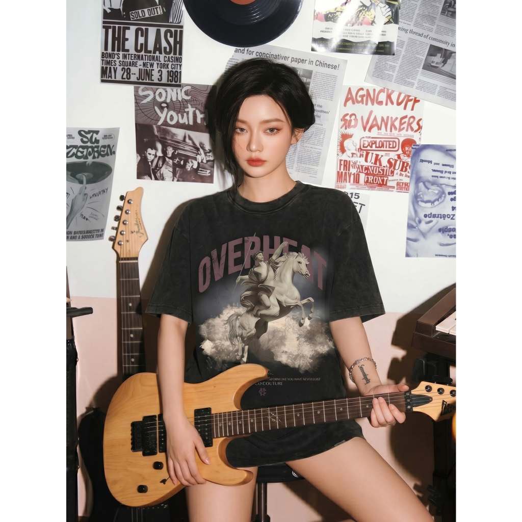 Áo phông unisex MIKENCO Inferno Rider Tshirt | BigBuy360 - bigbuy360.vn