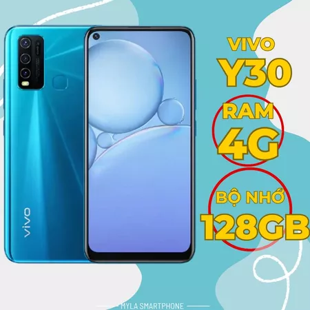 Điện thoại VIVO Y30 PIN 5000MAH-128GB, điện thoại cũ giá rẻ bảo hành 6 tháng!