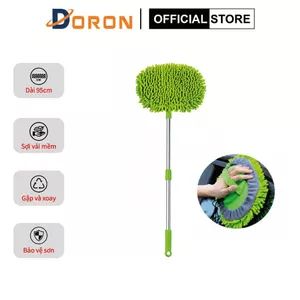 Chổi rửa xe ô tô cán dài - Chổi lau xe ô tô cán dài 2 khớp nối