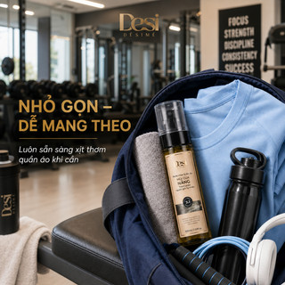 [Sale 50%,combo 3 chai]  Nước Hoa Quần Áo Desi Thơm Lâu, Xịt Khử Mùi Cơ Thể Thơm Tự Nhiên Dành Cho Dân Thể Thao Chai 100