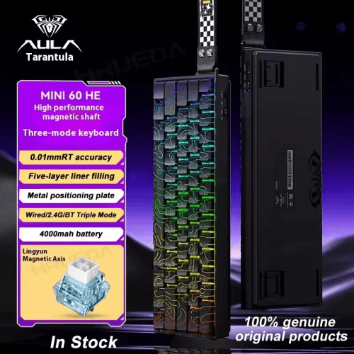 🔥Bàn Phím Cơ Aula Mini 60 HE PRO | Hall Effect | Rapid Trigger | RGB | Hotswap | Gaming Esports | Chuyên FPS | BigBuy360 - bigbuy360.vn