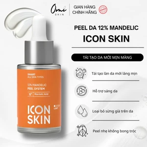 Peel Da Icon Skin 12% Mandelic Smart Peel System Giảm Mụn, Tái Tạo Da, Làm Mịn Da Bee Skincare