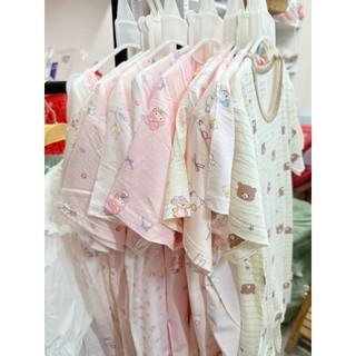 (Size 130-160) BỘ NGẮN LỤA TENCEL MỀM, KHÁNG KHUẨN, THOÁNG MÁT CHO BÉ | AnhMy Baby