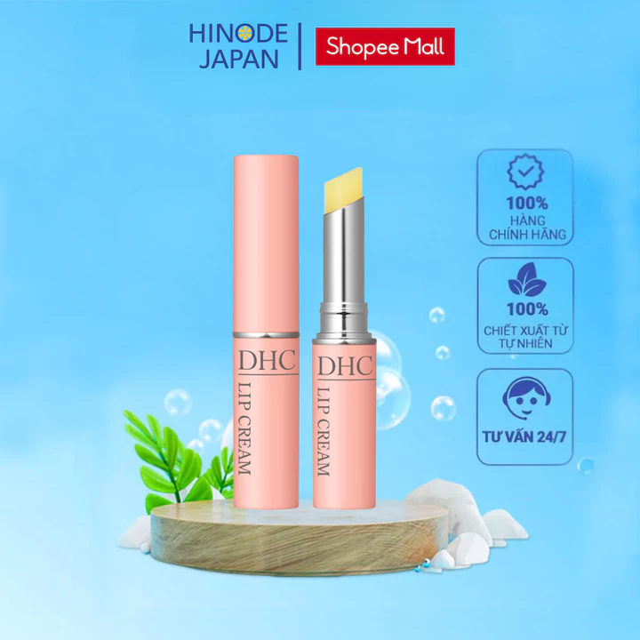 Son dưỡng môi DHC Lip Cream dưỡng ẩm, làm mềm mịn môi 1,5g
