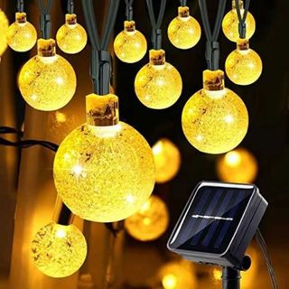 Dây đèn led bi bọt nước 10M trang trí trong nhà, ngoài trời, chống nước