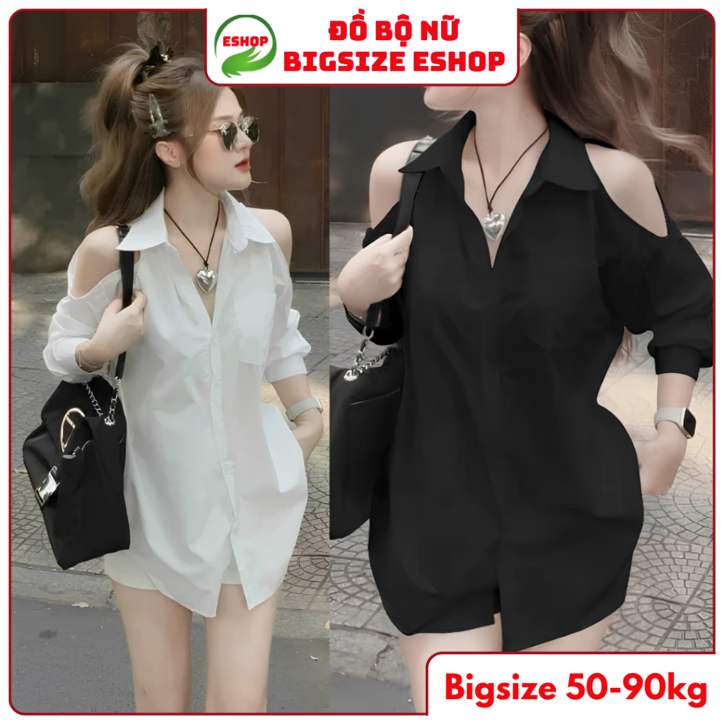 Set Đồ Nữ Bigsize 45-85kg Quần Đùi Áo Sơ Mi Mặc Hè Đồ Bộ Mặc Nhà Dễ Thương Xinh Xắn ESHOP DD02