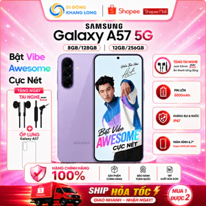 Điện thoại Samsung Galaxy A57 5G 12GB/256GB | 8GB/128GB - Hàng chính hãng.