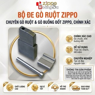 ( hoả tốc) Bộ dụng cụ chuyên gò ruột và gò buồng đốt zippo