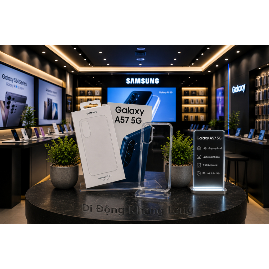 Điện thoại Samsung Galaxy A57 5G 12GB/256GB | 8GB/128GB - Tặng ốp lưng Samsung và Giá đỡ Điện Thoại thương hiệu Ava+