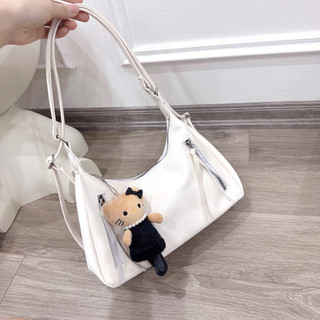 [LM2586] Túi Công Sở 2 Khoá Mặt Trước Có Khoá Kéo Miệng Chống Rơi Đồ Có Thể Đeo Chéo, Đeo Vai, Đeo Sau Lưng Đa Năng