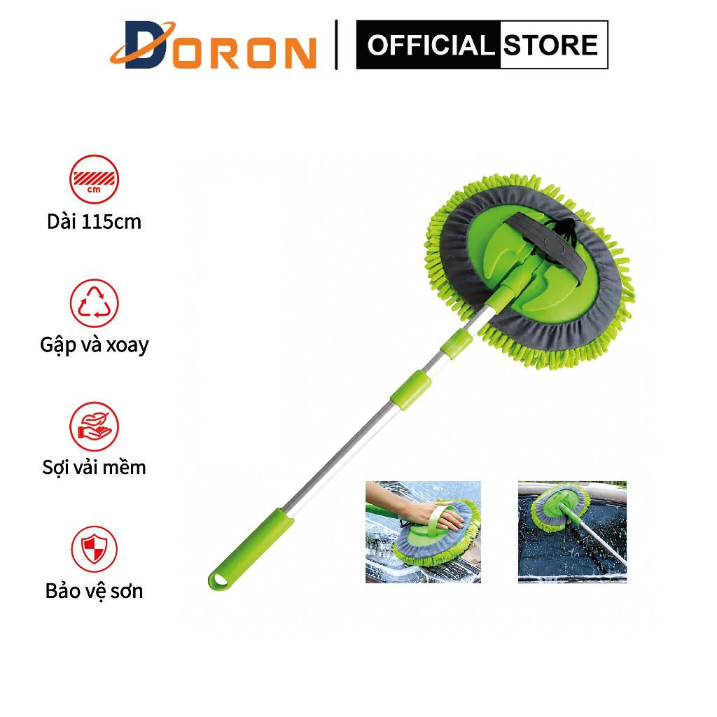 Chổi rửa xe ô tô chuyên dụng rửa xe ô tô sợi mềm