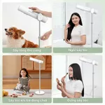Máy Sấy Tóc Đứng Vietnamrobovac A0D - Sấy Tóc Tự Động- Dưỡng Tóc Mềm Mượt Bằng ion Âm - Điều Chỉnh Góc 180 Độ — ảnh 3