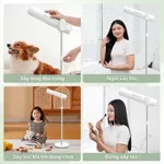 Máy Sấy Tóc Tự Động Dạng Đứng Vietnamrobovac A1D - Sấy tóc rảnh tay, cửa gió kép sấy nhanh + 100 triệu ion âm dưỡng tóc — ảnh 3