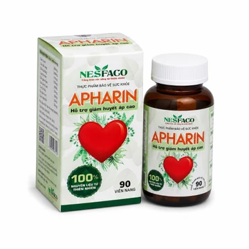 Huyết Áp APHARIN - Hỗ Trợ Ổn Định Huyết Áp Lâu Dài, Bền Thành Mạch Máu