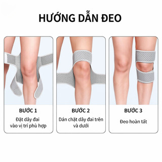 Đai Trợ Lực Đầu Gối ECOFIT – Giảm Đau Nhức, Hỗ Trợ Khớp Gối, Giảm Áp Lực Khi Đi Lại & Tập Thể Thao