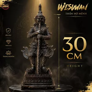 Tượng Decor Mini Wessuwan Thailand 30cm Vật Trang Trí Cá Nhân Mang Lại Cảm Giác Bình Yên