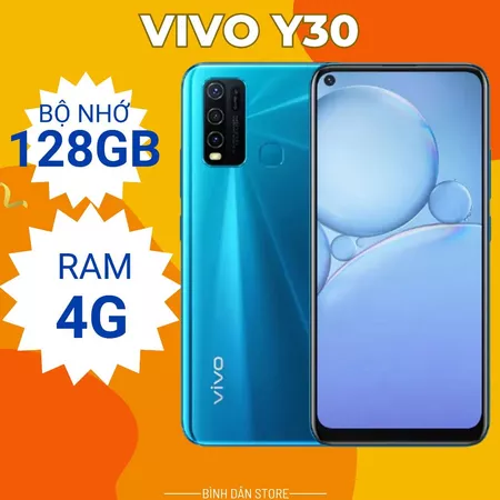 Điện thoại VIVO Y30 (128GB) PIN 5000MAH, điện thoại cũ giá rẻ bảo hành 6 tháng!!!@!!!
