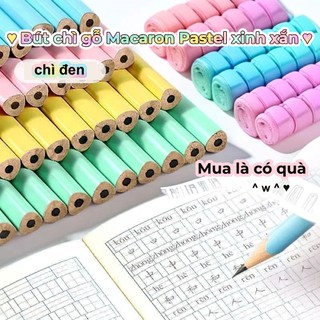 Combo 5 / 10 / 20 Bút Chì ♥ Tặng Washi Tape Băng Dính Trang Trí Hoặc Gôm Tẩy, Đồ Chuốt Chì🌼🌼