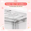 Tủ Quần Áo Trẻ Em Ngăn Treo Tiện Lợi - Tủ Nhựa Nhiều Ngăn Đựng Đồ Có Bánh Xe Di Chuyển Dễ Dàng Tiện Lợi