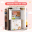 Tủ Quần Áo Trẻ Em Ngăn Treo Tiện Lợi - Tủ Nhựa Nhiều Ngăn Đựng Đồ Có Bánh Xe Di Chuyển Dễ Dàng Tiện Lợi
