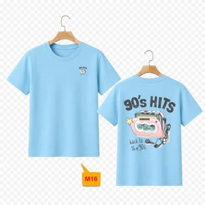 ÁO THUN UNISEX "90'S HITS" CASSETTE IN HAI MẶT – THIẾT KẾ THỜI TRANG THEO GU RIÊNG CỦA BẠN!