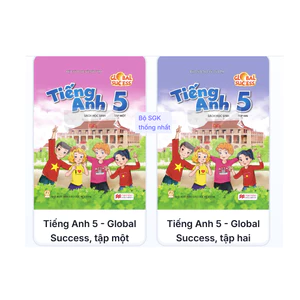 Sách - Tiếng Anh Lớp 5 Global Success - bộ sách giáo khoa thống nhất